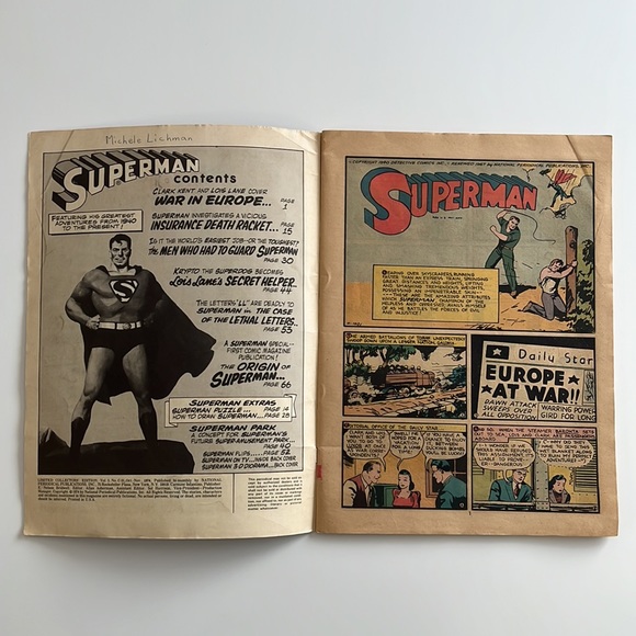 SUPERMAN DC Comics #C-31 Limited Collectors Edition Comic 1974 Giant Size UC - Picture 3 of 9